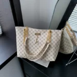 New Presbyopia Handbag Texture Soft Leather Large Capacity Tote Women