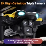 New B9 Pro RC Drone 4K 1080P Wide Angle Dual HD Camera Foldable Quadcopter WiFi FPV Altitude Holdnition Cameras - Image 3