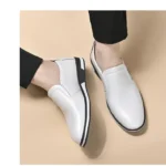 Leather Shoes for Men Designer Loafers High Quality Adult Moccasins Men Driving