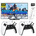 M15 4K TV Retro Handheld Game Console Stick 2.4G Dual Wireless Controller 20000+