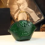 Leather Crocodile Pattern Women's Bag Fashion Shoulder Shell Bag 2025 New - Image 3