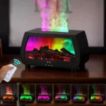 3D Flame Essential Oil Humidifier with 7 Color Environmental Lighting Aromatherapy - Image 2