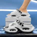 Men Sandals Slip On 2 in 1 Summer Outdoor Thick Sole - Image 4