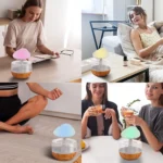 Rain Cloud Humidifier Rain Colorful Mushroom Cloud Raindrop Atmosphere Lamp - Image 6
