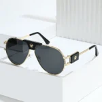 Classic Aviation Sunglasses Women Brand Designer Cattle Head 00