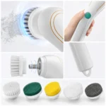 Automatic Cleaning Brush – Sponge Material, Powerful Stain Removal, - Image 2