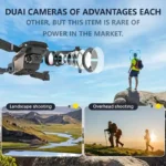 NEW Drone 4K Professinal With Wide Angle Dual HD Camera,Foldable RC - Image 4