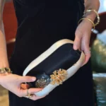 2026 New Shoulder Bag For Women Acrylic Alloy Flower Shell Bag Ladies Fashion Wedding - Image 7