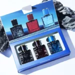 Luxury 3Pcs Men Perfume Gift Set Woody Citrus Ocean Scent Long Lasting Eau de Toilette Portable - Image 2
