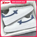 Xtep Skateboarding Shoes For Men Trendy Street Style Fashion Low Top Thick Sole