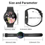 2026 Smartwatch/Fitness Band with Wireless Calling, Multiple Sports Modes, Music Control, Sedentary - Image 3