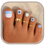 3Pcs Toe Rings for Women Non Tarnish 14K Gold Filled Adjustable Toe Ring Set Daisy CZ Plain Hug