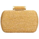 Straw Weave Woven Shoulder Bag For Women Beach Holiday Casual Handbag Ladies Wedding - Image 3