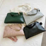 2024 New Design Handbags Women Shoulder Bag Soft Synthetic Leather Crossbody - Image 4
