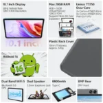 SVITOO Tablet For Kids 2026 Android 16 10.1 Inch Unisoc T7250 Octa-Core Processor 4GB Physical RAM - Image 2
