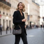Women's Chain Bags Pvc Geometric Print Handbag Shoulder Crossbody Bag - Image 6