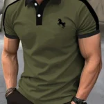 2026 Summer New Style Men's Short-Sleeved Polo Shirt With 3D Pattern Printing