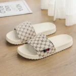 Summer men's slippers fashion comfortable breathable slippers indoor bathroom - Image 2