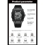 Foreign Trade Watch Large Dial For Men Quartz Waterproof - Image 6
