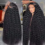 40 Inch 13x6 Hd Deep Wave Lace Frontal Wig For Women Brazilian PrePlucked