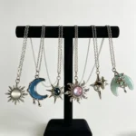 6-piece Bohemian Sun Necklace Fashion Niche Necklace Set - Image 2