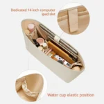 Bag Organizer Insert For Coach City33 Durable Waterproof Tote Bag Nylon Computer - Image 2