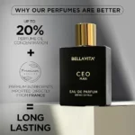 Bella Vita Luxury CEO MAN Eau De Parfum Perfume for Men with Lemon, Lavender - Image 3