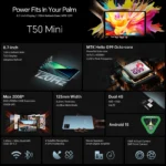 Teclast T50 Mini Android 15 Tablet 8.7" IPS 120Hz G99 8-core Max 20GB(8GB+12GB Expansion) - Image 2