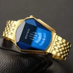 3PCS Luxury Stainless Steel Men Business Watches Jewelry Set Fashion Irregular - Image 2