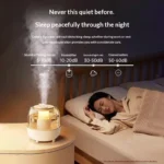 4L Top Fill Humidifier Ultra Quiet with UV Light Air Purifier Auto Shut Off for Bedroom - Image 4
