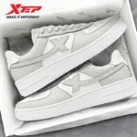 Xtep Skateboarding Shoes For Men Trendy Street Style Fashion Low Top Thick Sole - Image 3