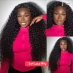 40 Inch 13x6 Hd Deep Wave Lace Frontal Wig For Women Brazilian PrePlucked - Image 3