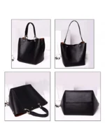 Pahajim Handbags for Women Large Tote Bag PU Leather Waterproof Handbags Shoulder - Image 3
