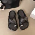 Women's Platform Thick-Soled Slippers for Outdoor Wear, 2026 Summer New Style - Image 3