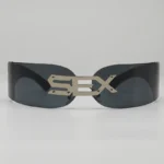 Cyberpunk Futuristic Rectangular Sunglasses Fashion Frameless Rimless Sun Sol Para Hombre - Image 3