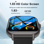 LAXASFIT Smart Watch 1.83" Touch Screen Fitness Tracker Multi-Sport Modes - Image 2