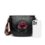 Women's Faux Leather Shoulder Bag Crossbody Purse Handbags Fashion Tote Bags - Image 4