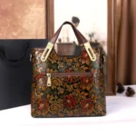 2025 New Retro Luxury Large Capacity Handbag Women's Shoulder Crossbody - Image 2