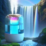 Double Spray Humidifier, Ambient Light, Silent Fog, Intelligent Sensor