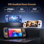K56 Android 14 portable gaming console with 5.5-inch touchscreen and over 50 retro - Image 2