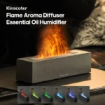 KINSCOTER Flame Aroma Diffuser Air Humidifier Ultrasonic Cool Mist