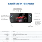 M27 7 Inch IPS Screen Handheld Game Console Emuelec System Joystick RGB Lightning -player Game Machine - Image 3