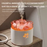 Crystal Salt Stone Aromatherapy Machine Colorful Atmosphere Lamp Atomization - Image 2