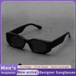 Ruiao 2026 new black classic retro designer branded concave irregular