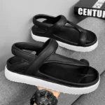 Couple Flip-Flops for Men and Women Summer Outer Wear Non-Slip - Image 2