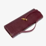 PU Leather Fashion Luxury Top-Handle Bag For Women Evening Handbag Long Purse - Image 3