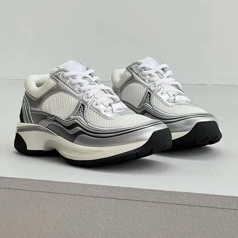kf-S8ae18b7790524158bfd4496144560004L Mixed Color Sneakers Flat Running Woman Shoes Ladies New Shoes For Women - Image 1