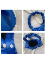Fashion Pleated Handlebags for Women PU Cloud Bags Leisure Armpit Bag Shopping - Image 5