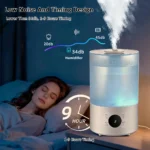 4L Air Humidifier Large Capacity Humidifier Mist Maker With Double Nozzle Remote - Image 4