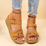 Summer Wedge Sandals for Women 2025 New Fashion Non Slip Beach Shoes Woman - Image 5
